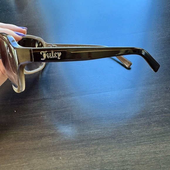 Juicy Couture Black and Brown Sunglasses - Picture 1 of 2